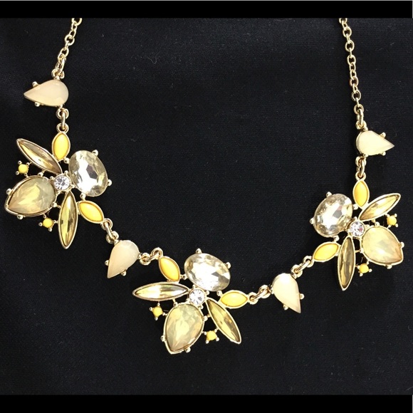 Lane Bryant Jeweled Bumblebee Statement Necklace - Picture 2 of 4